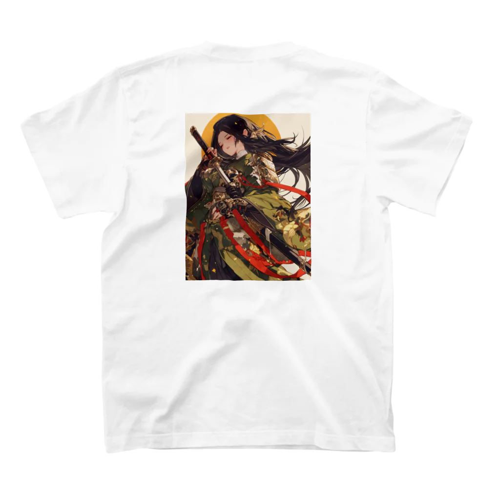 AQUAMETAVERSEの可愛い美戦士　ラフルール　1859 スタンダードTシャツの裏面