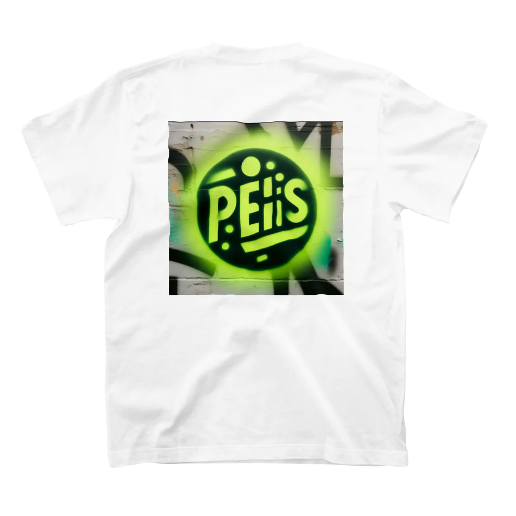 peis24のpeis24 スタンダードTシャツの裏面