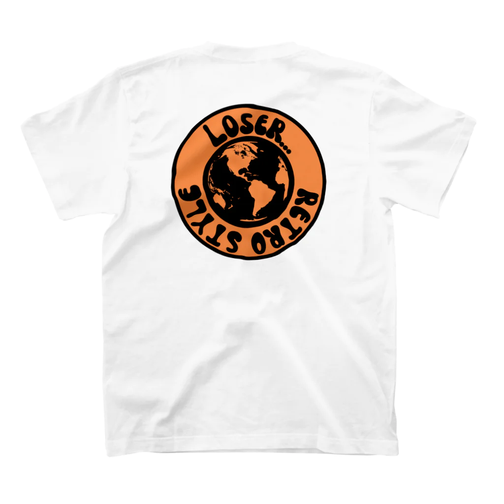 Loser... のLoser Earth スタンダードTシャツの裏面