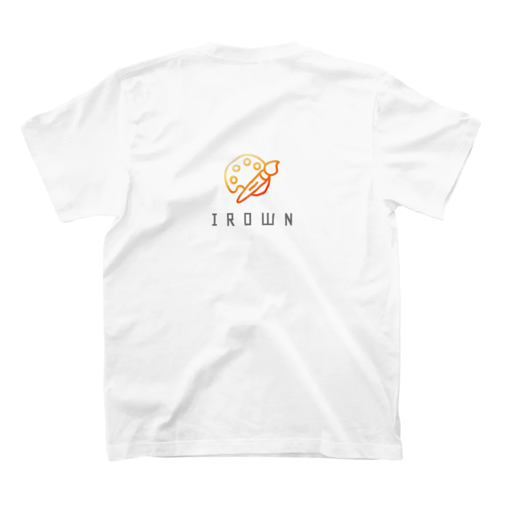 IROWNのIROWN  スタンダードTシャツの裏面