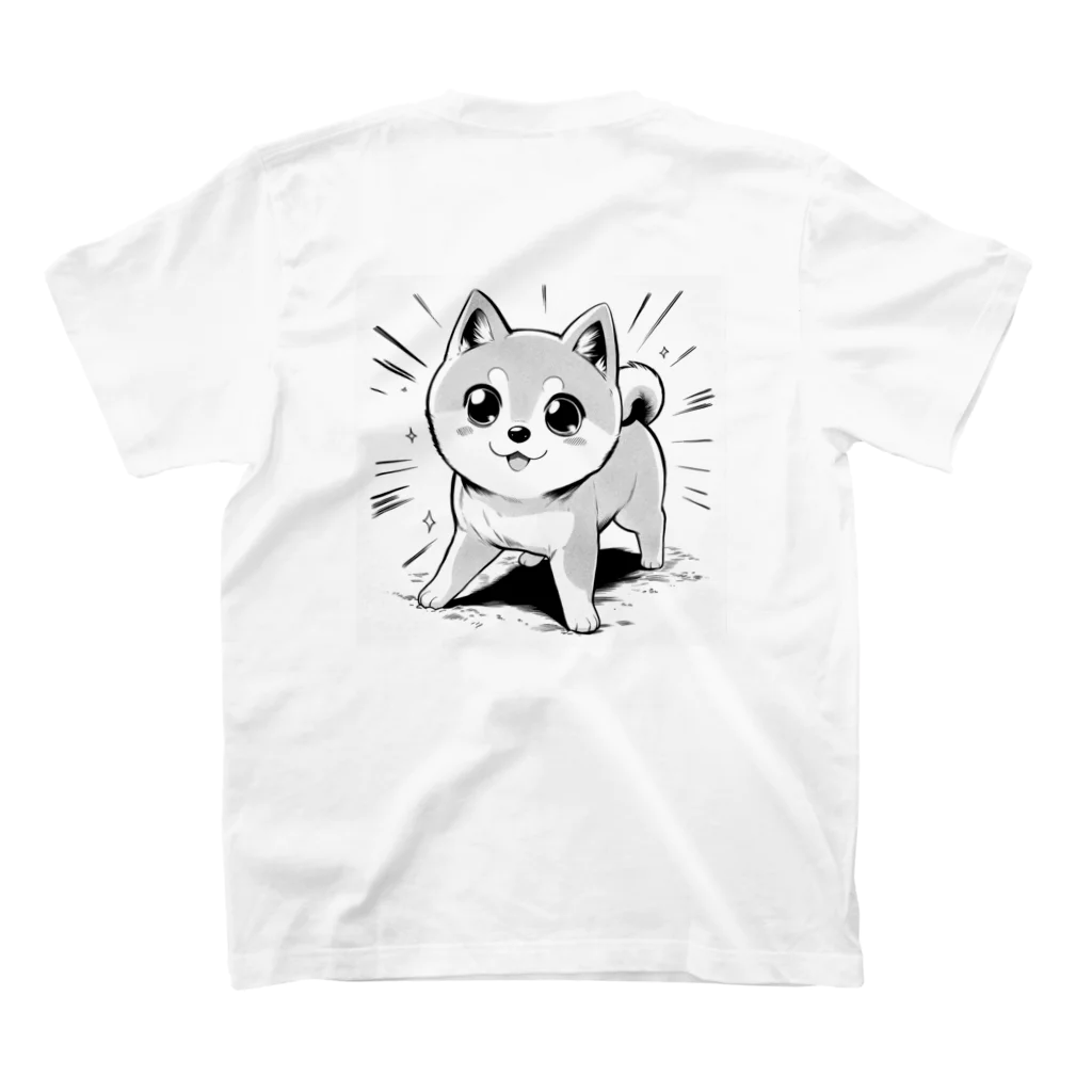 ちょっぴりいやされるイラストやさんの超かわいいぬいぐるみ スタンダードTシャツの裏面