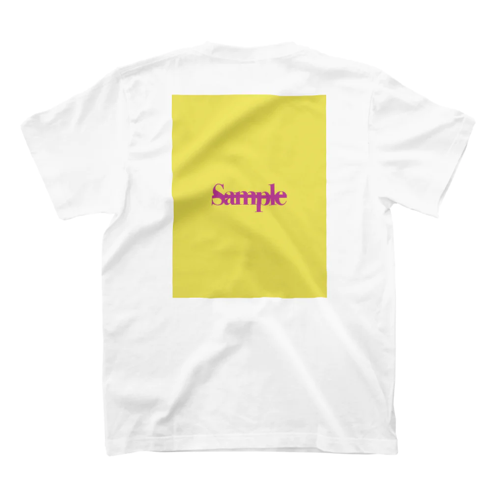 9ubericqueの【Sample】ちゃん Regular Fit T-Shirtの裏面