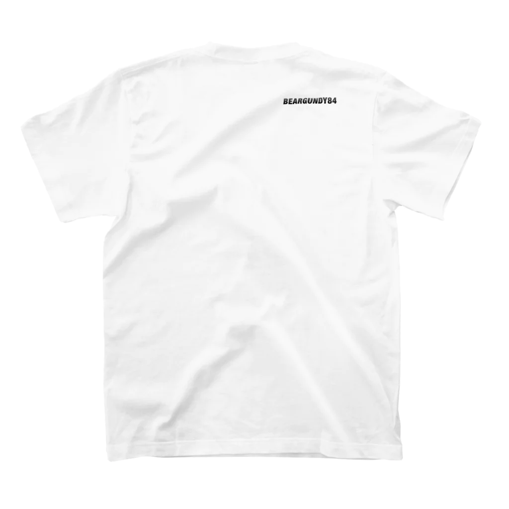 BEARGUNDYのほくさい青 Regular Fit T-Shirtの裏面