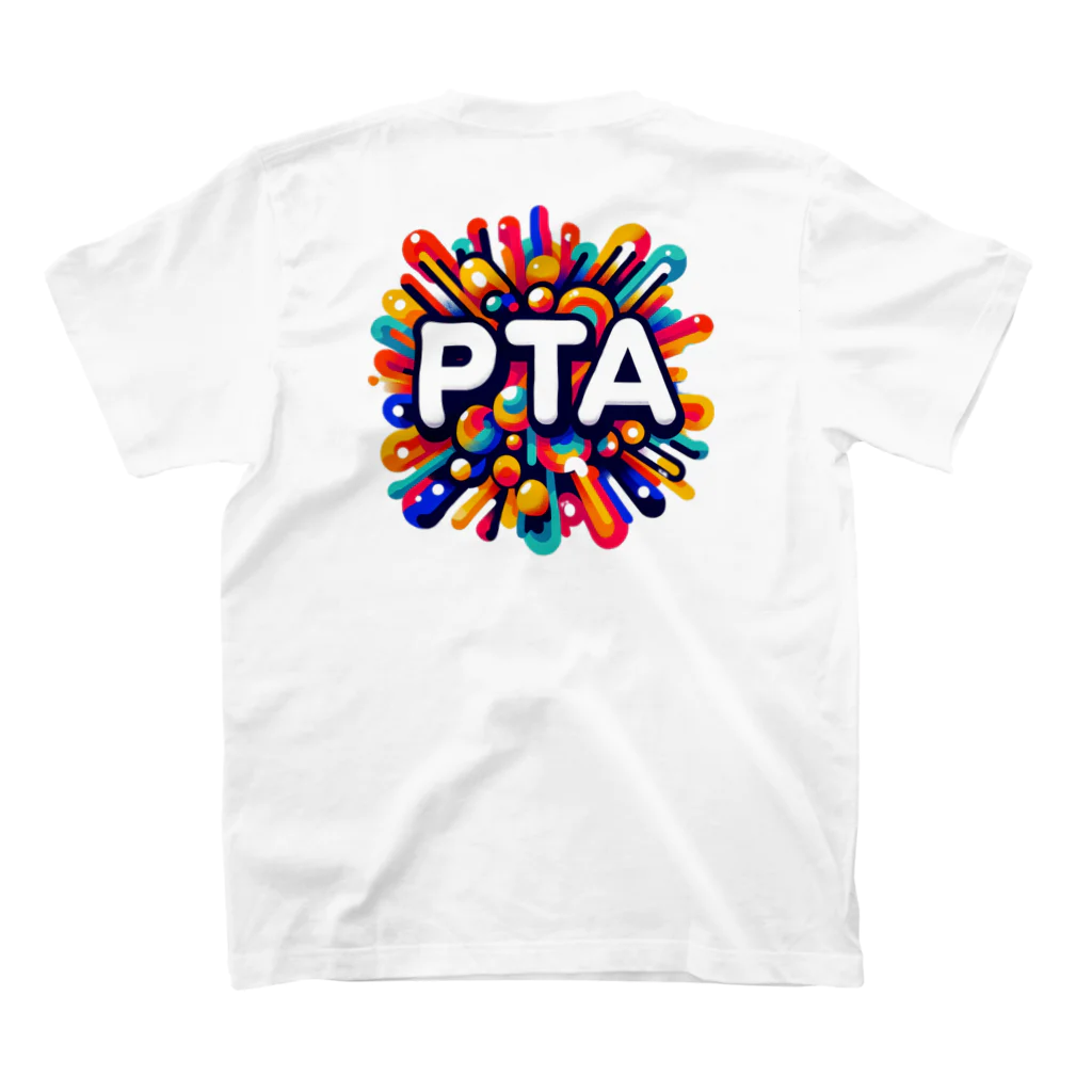 PTA役員のお店のPTA Regular Fit T-Shirtの裏面