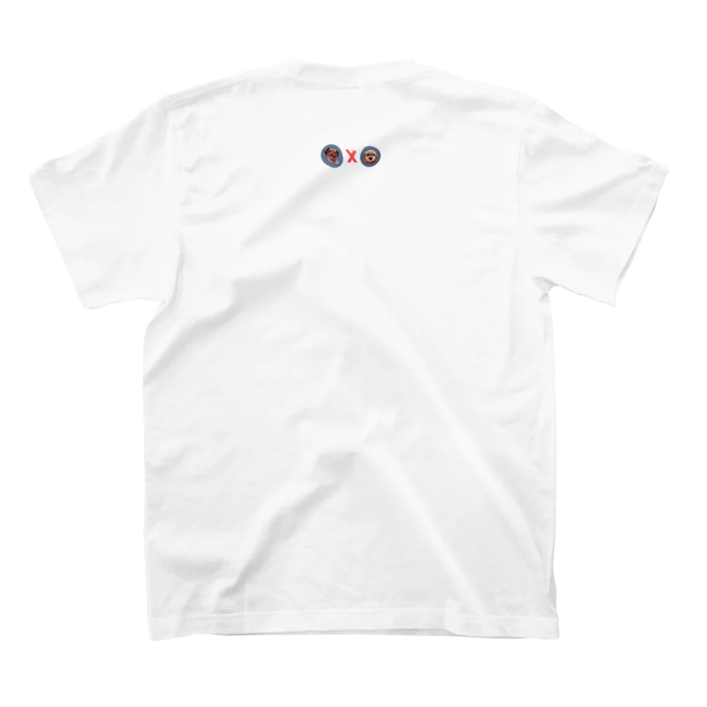 NAODESIGNWORKSのKOHAKU&SAKURAブランドグッズ Regular Fit T-Shirtの裏面