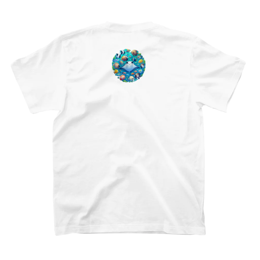 パパリスのOceanズ Regular Fit T-Shirtの裏面