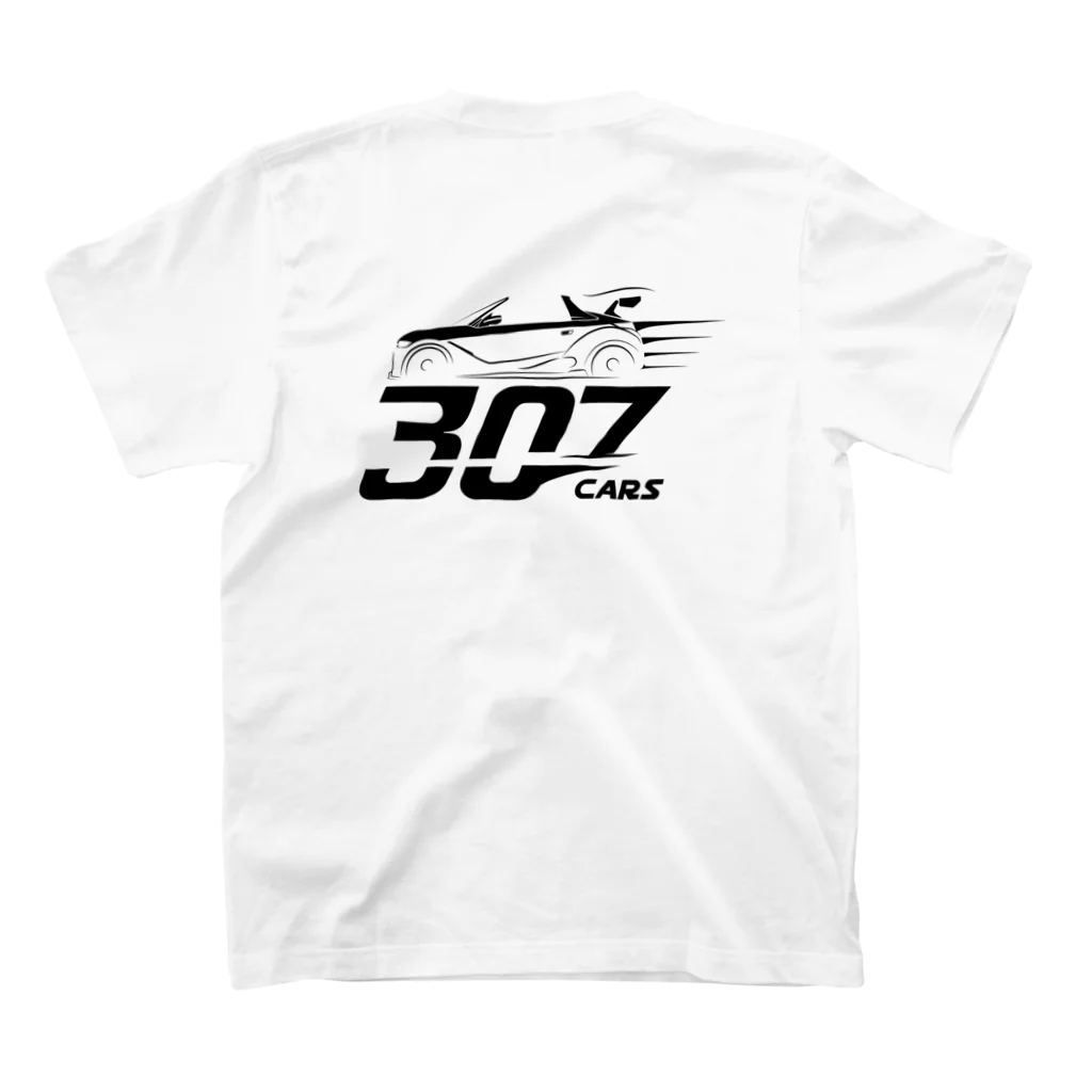 EXJOINTSの307CARS スタンダードTシャツの裏面