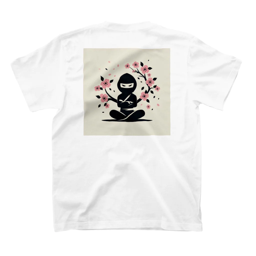 Y-3の忍桜A Regular Fit T-Shirtの裏面