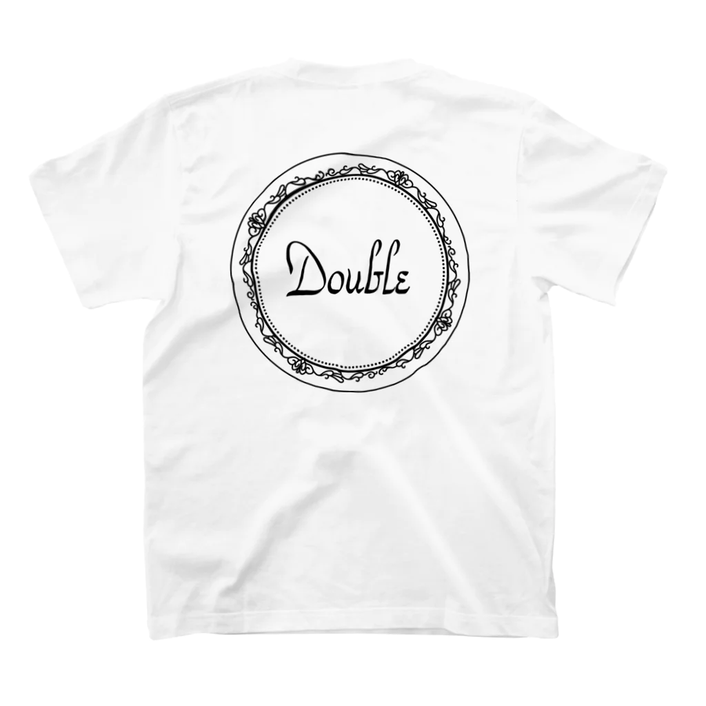 lounge doubleのDouble  スタンダードTシャツの裏面