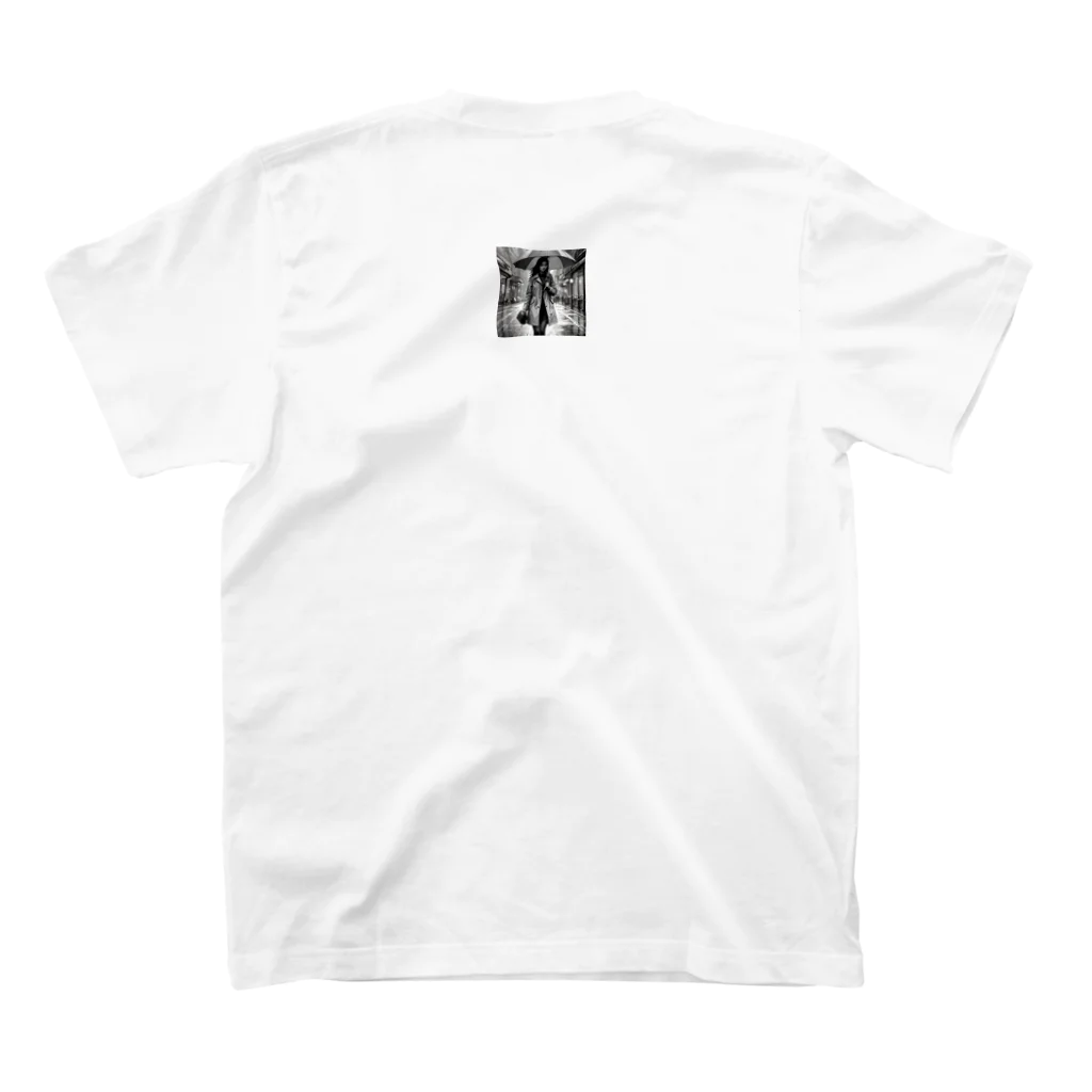 noiSutoaのドーナツの甘い誘惑が彼女 Regular Fit T-Shirtの裏面