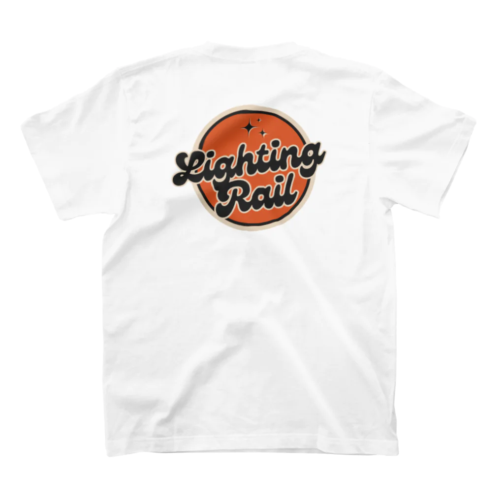 Lighting RailのLighting Rail Summer スタンダードTシャツの裏面