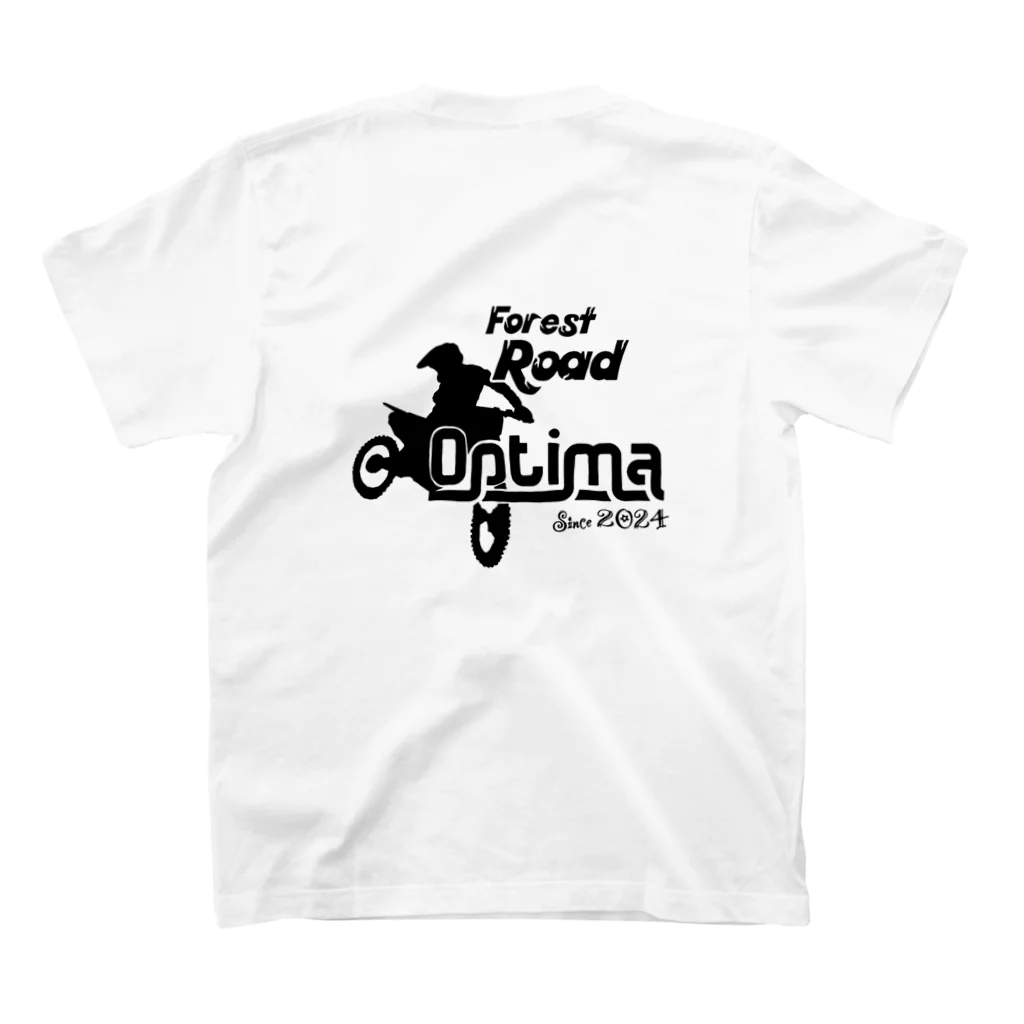 -K-のFR.Optimaバックプリント Regular Fit T-Shirtの裏面