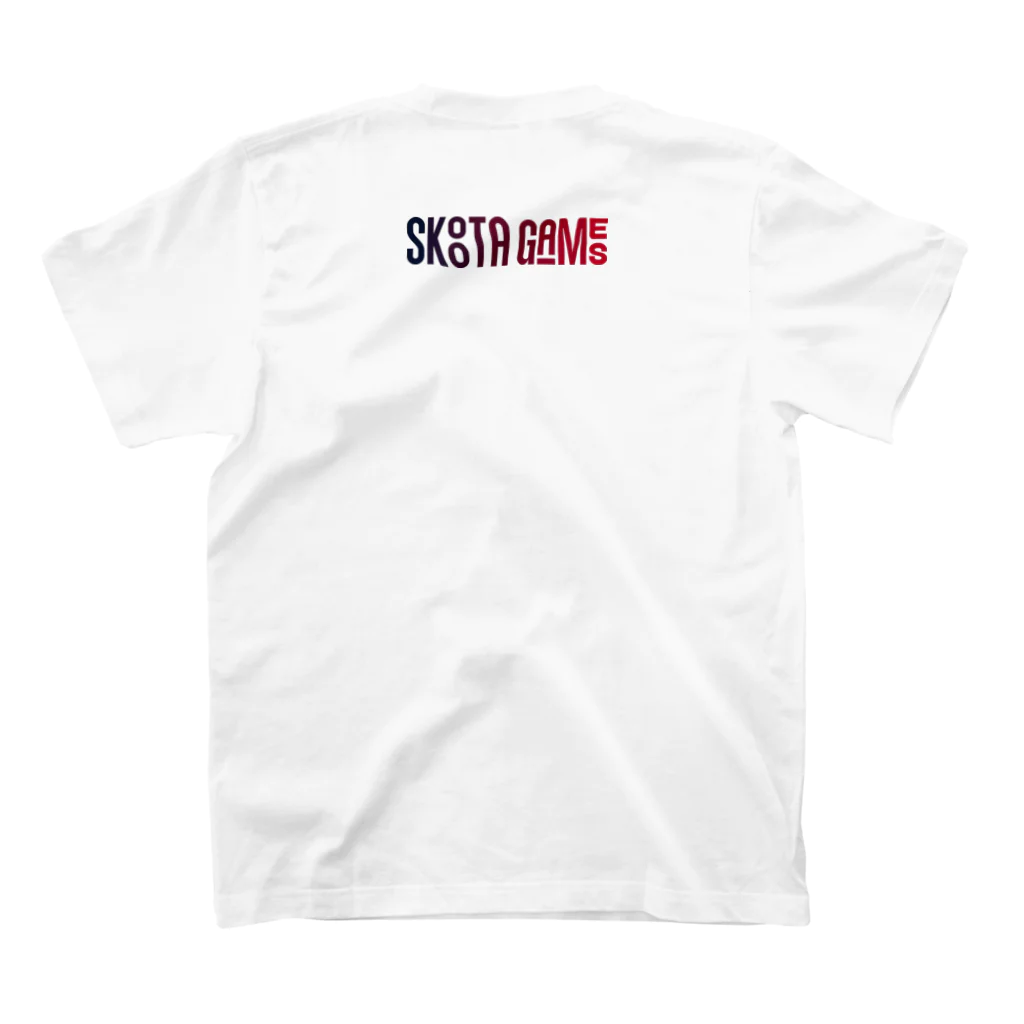 SKOOTAGAMESの太ももうさぎフルグラTシャツ Regular Fit T-Shirtの裏面