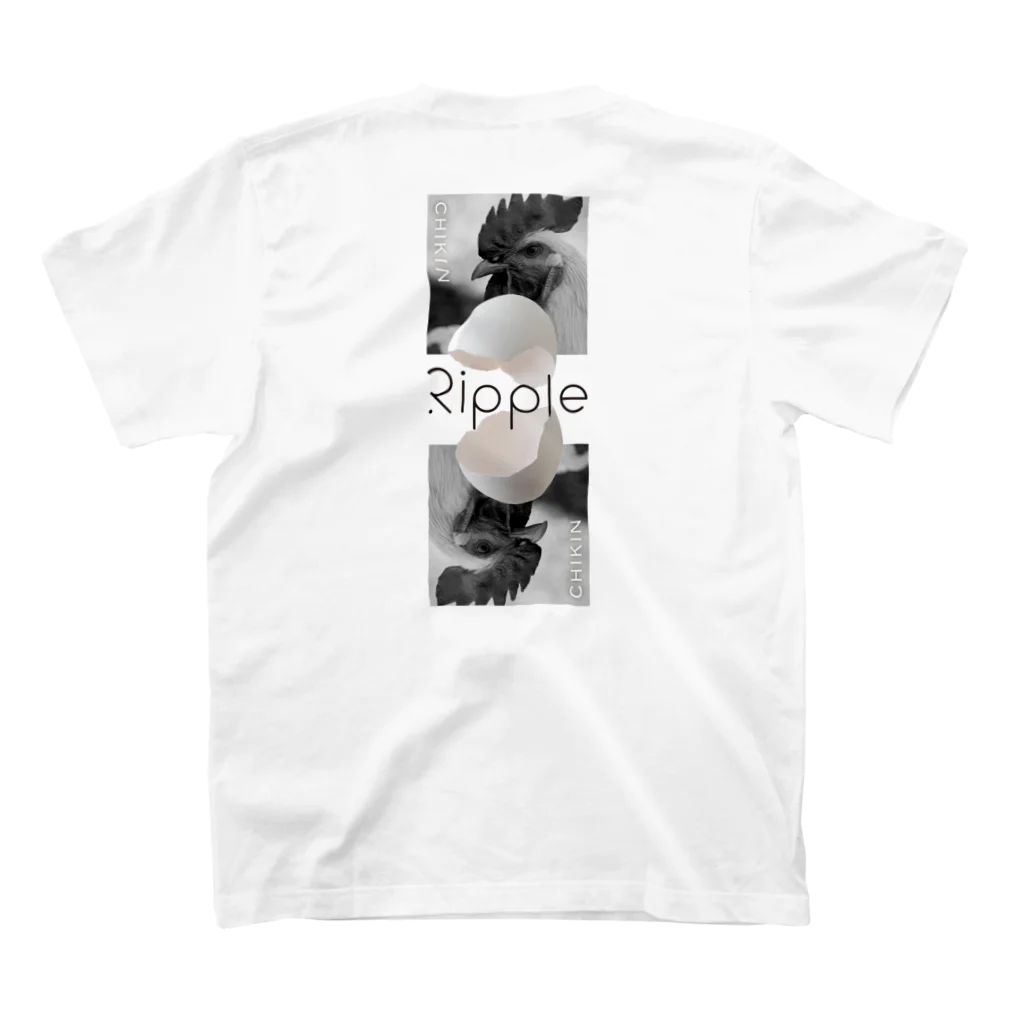 RippleのRipple/コケコッコー スタンダードTシャツの裏面