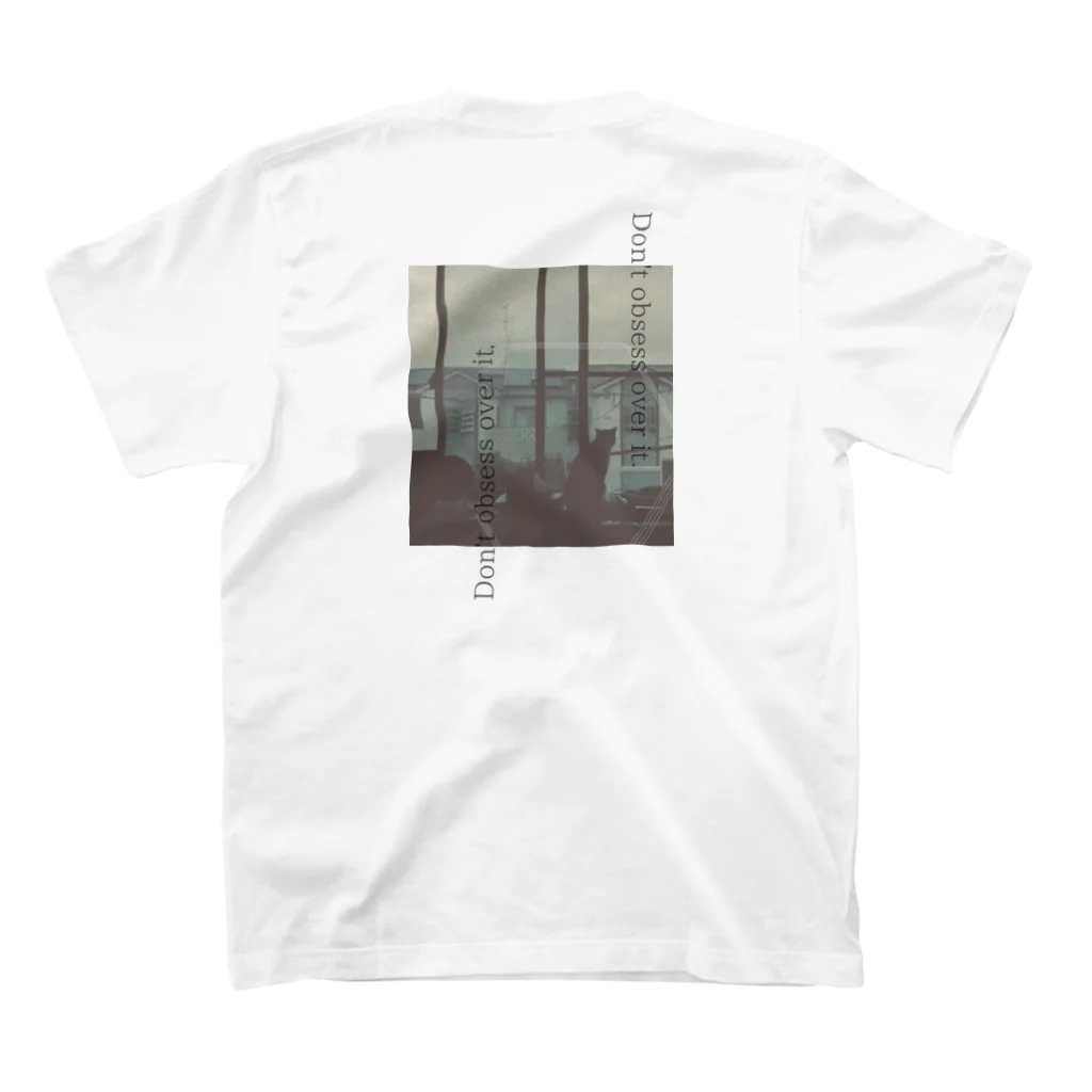 【Nobody】のDon't obsess over it.  Regular Fit T-Shirtの裏面