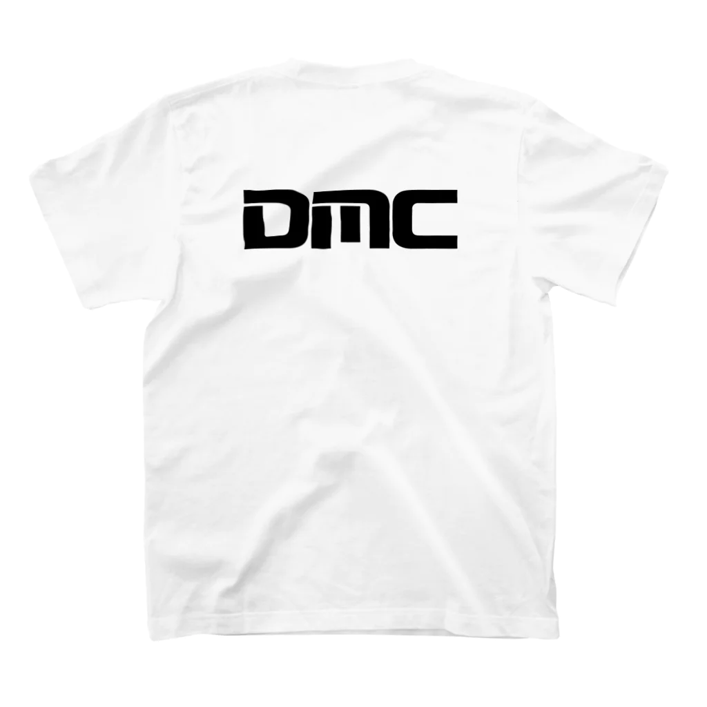 DMC-DJ_KのDMC グッズ ブラックロゴ スタンダードTシャツの裏面