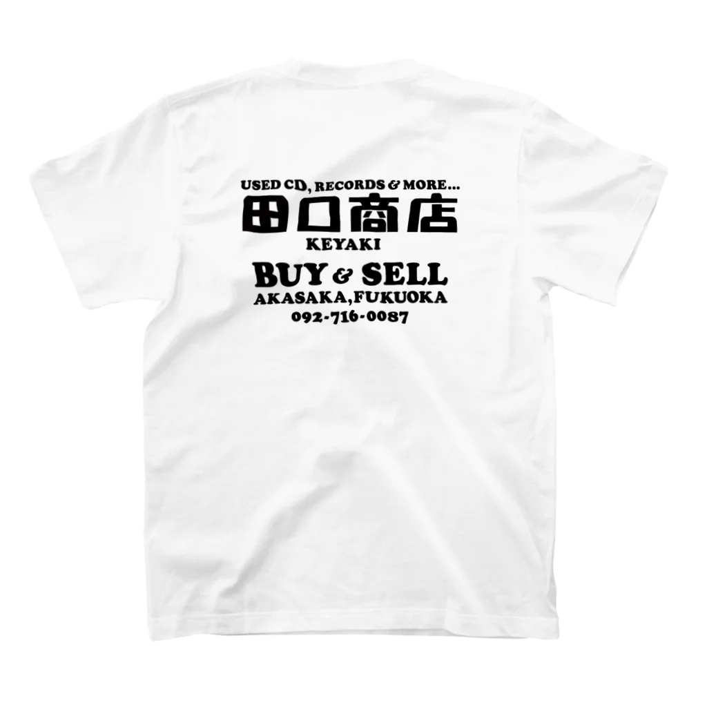 田口商店KEYAKIの田口商店KEYAKIオフィシャル 2024SS Regular Fit T-Shirtの裏面