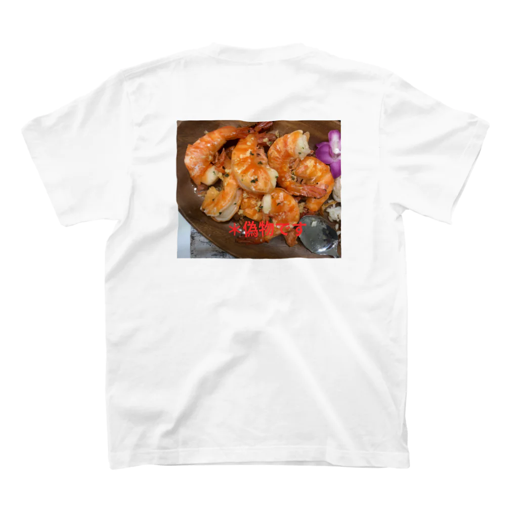 A-KdesignのFake food③ スタンダードTシャツの裏面