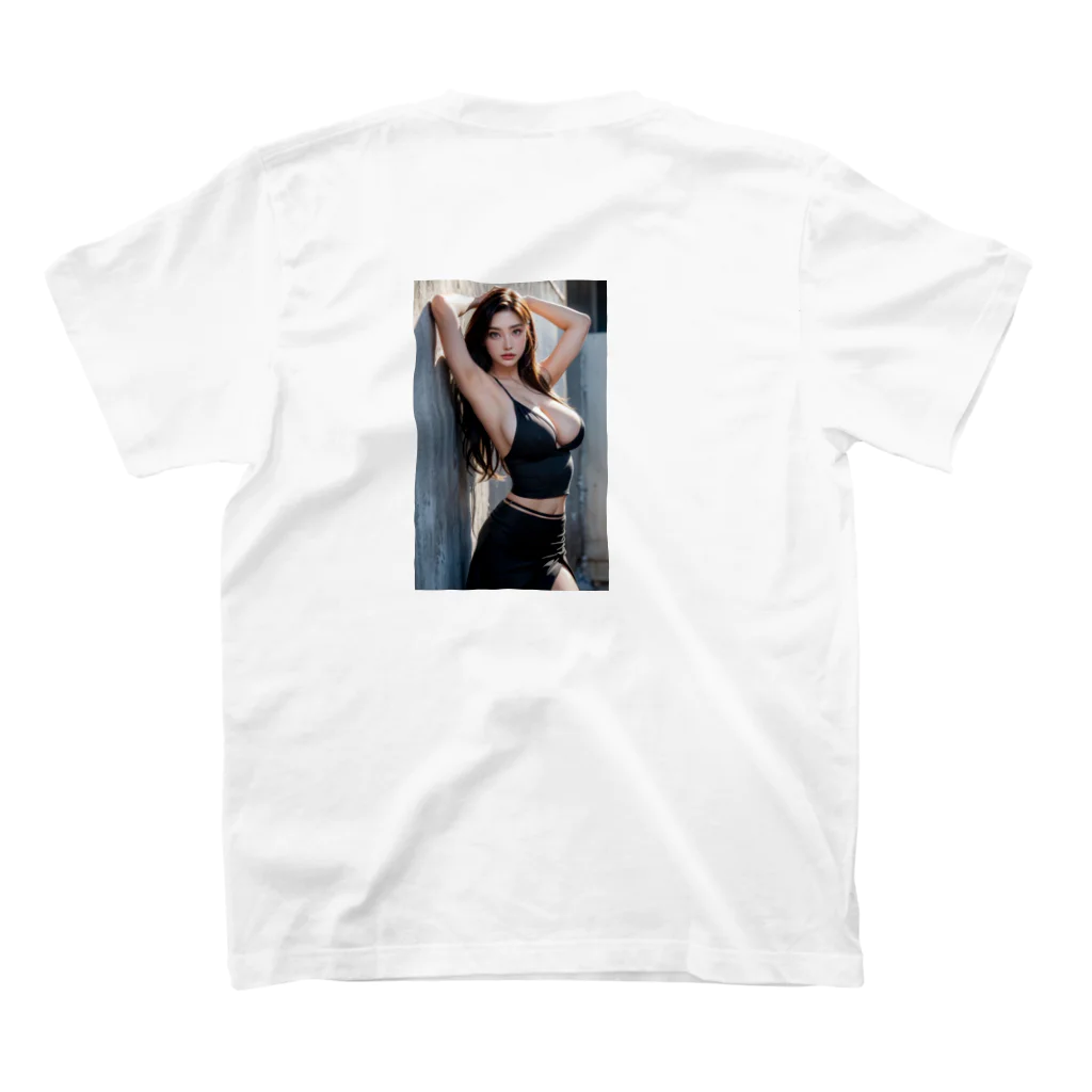 basi_10のセクシー美女 Regular Fit T-Shirtの裏面