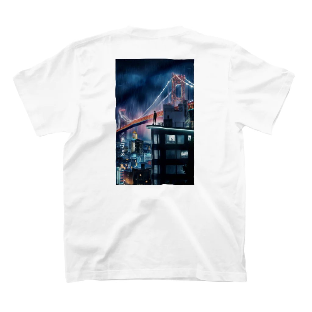 kimotsuki1の俯瞰 Regular Fit T-Shirtの裏面