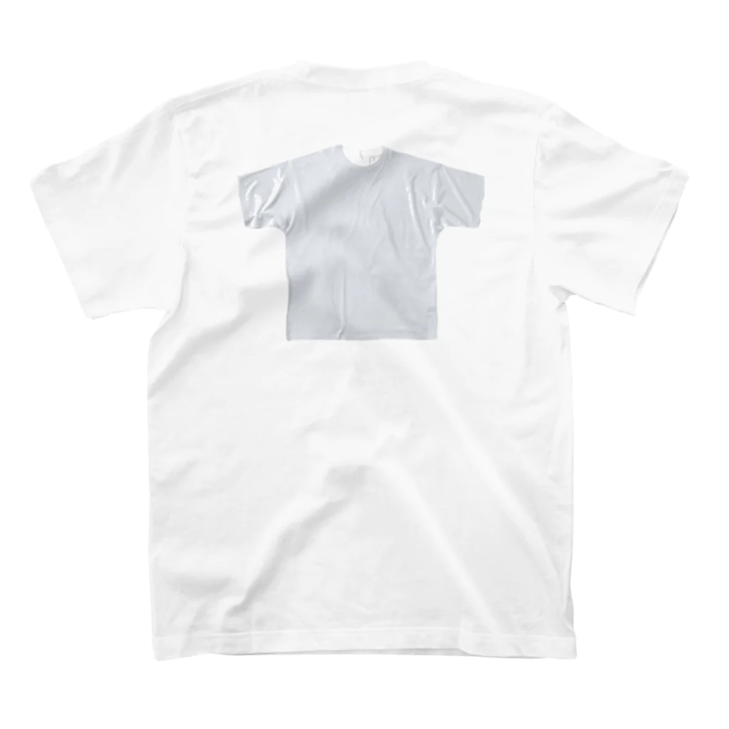 IMABURAIのFresh baby light blue T-shirt スタンダードTシャツの裏面