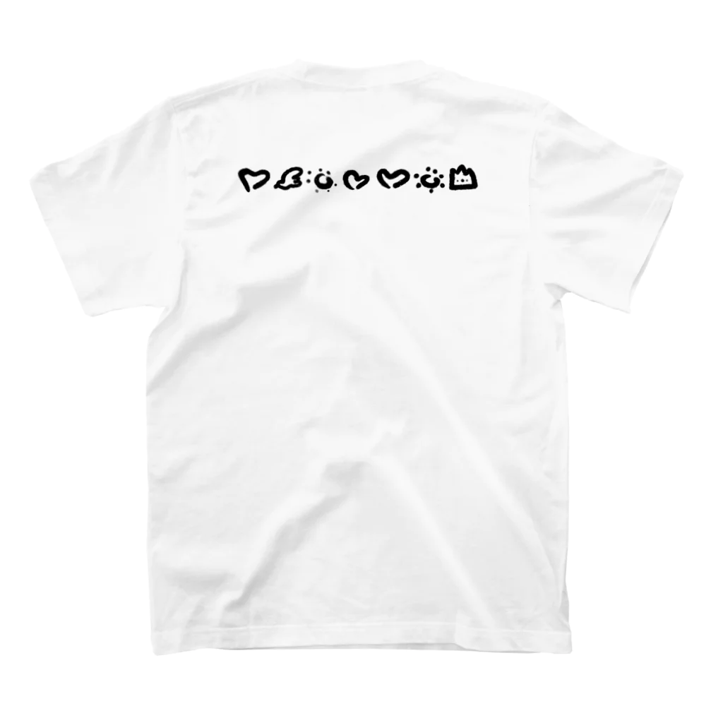 RYUKYU KINGDOM CHURCHの母音エモジ　No.002 Regular Fit T-Shirtの裏面