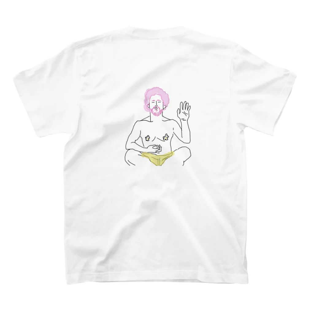 JINNINの尊信号 Regular Fit T-Shirtの裏面