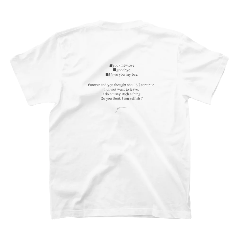 Ran.のRan. Regular Fit T-Shirtの裏面