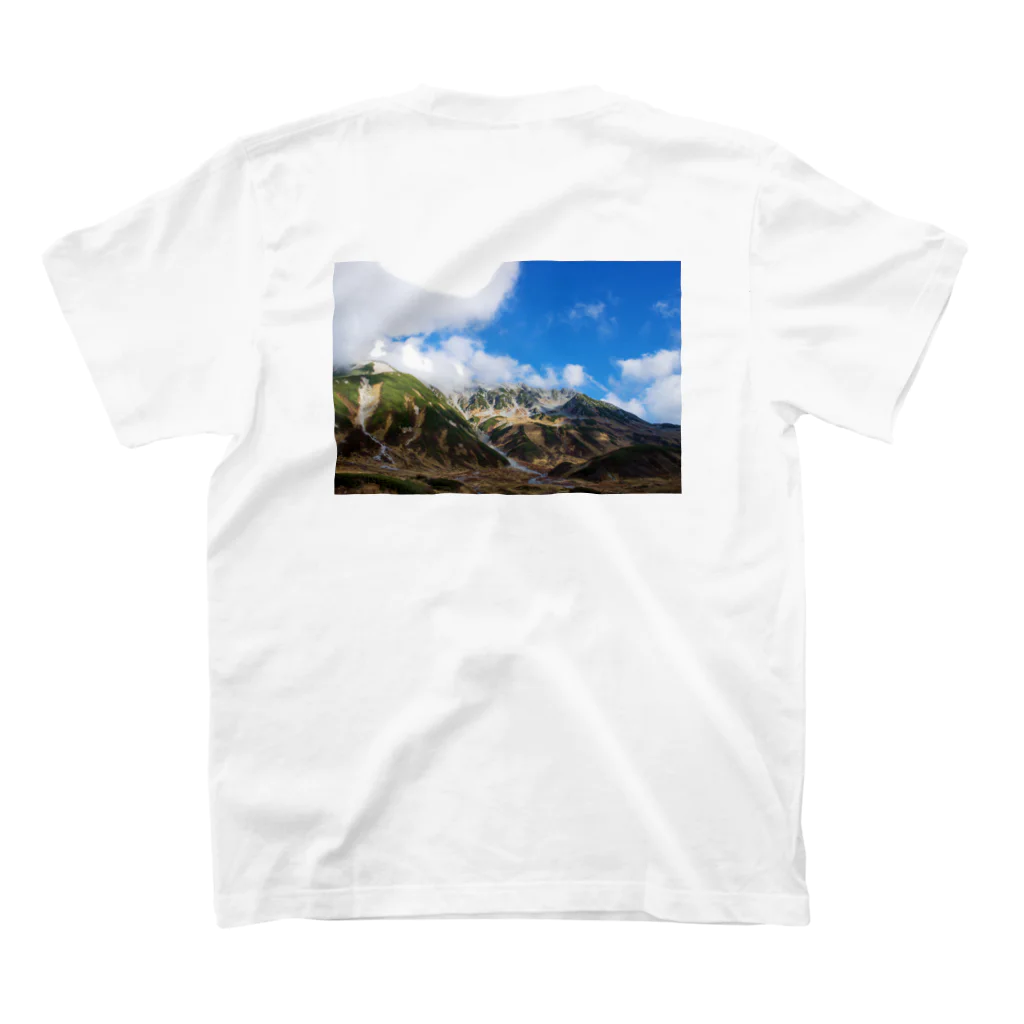 THYMEのTATEYAMA スタンダードTシャツの裏面