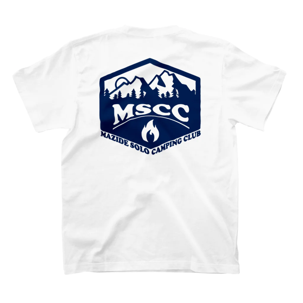 ShimiyasuのMSCC LOGO Ver2 スタンダードTシャツの裏面