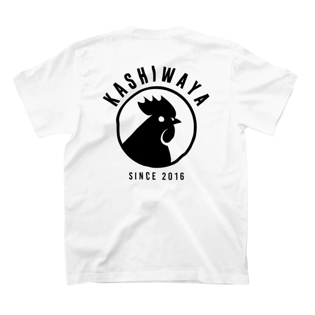 KASHIWAYA OFFICIAL GOODS SHOPのTHE-LOGO-T スタンダードTシャツの裏面