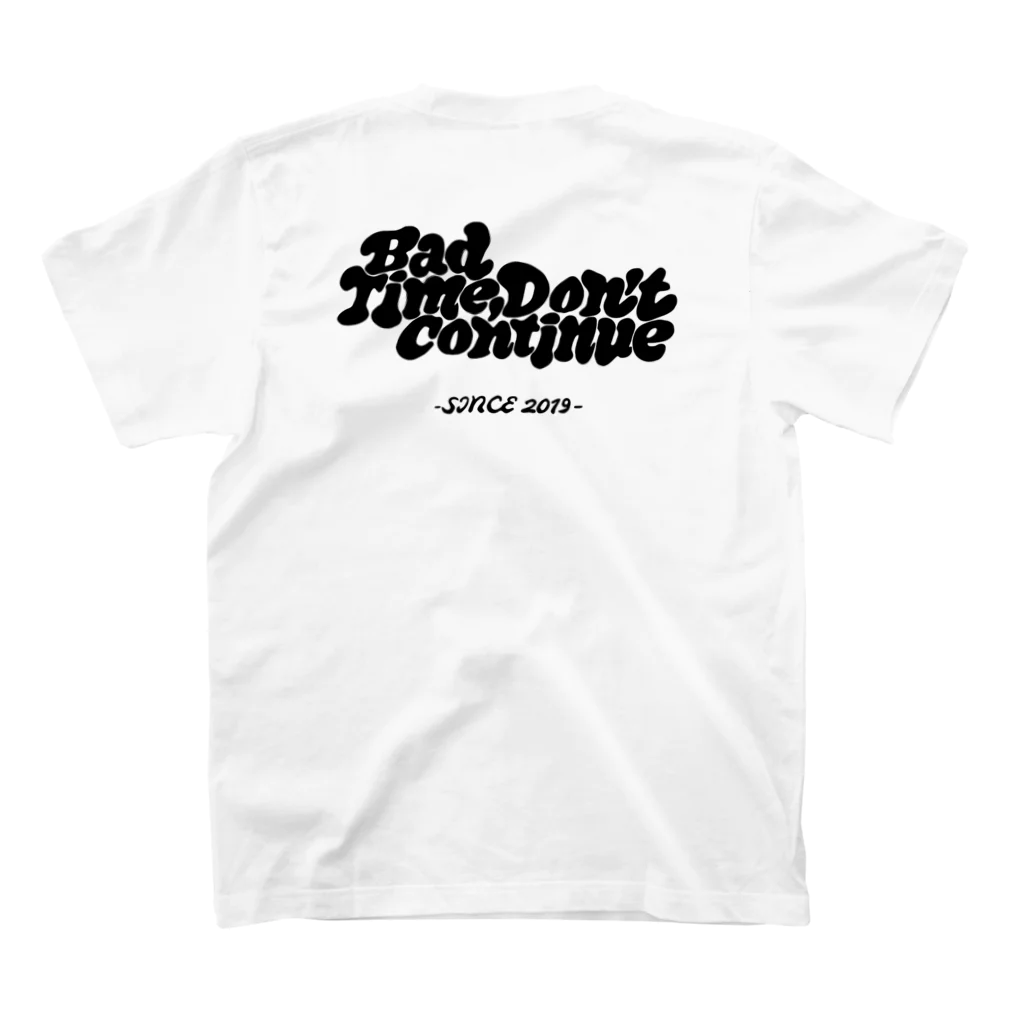 Bad Time,Don't ContinueのSPOTLIGHT Regular Fit T-Shirtの裏面