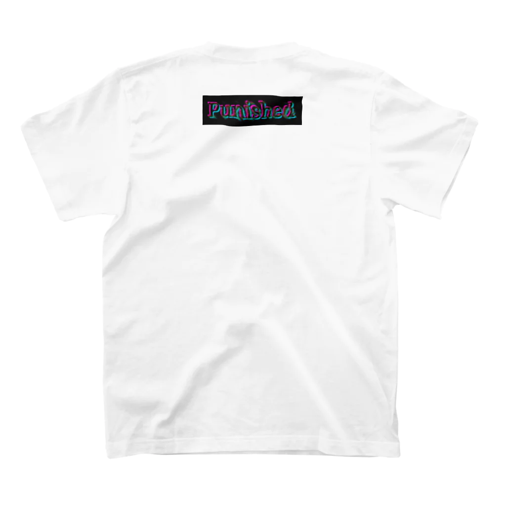 REST IN PUNISHEDのexcuse BOX logo スタンダードTシャツの裏面