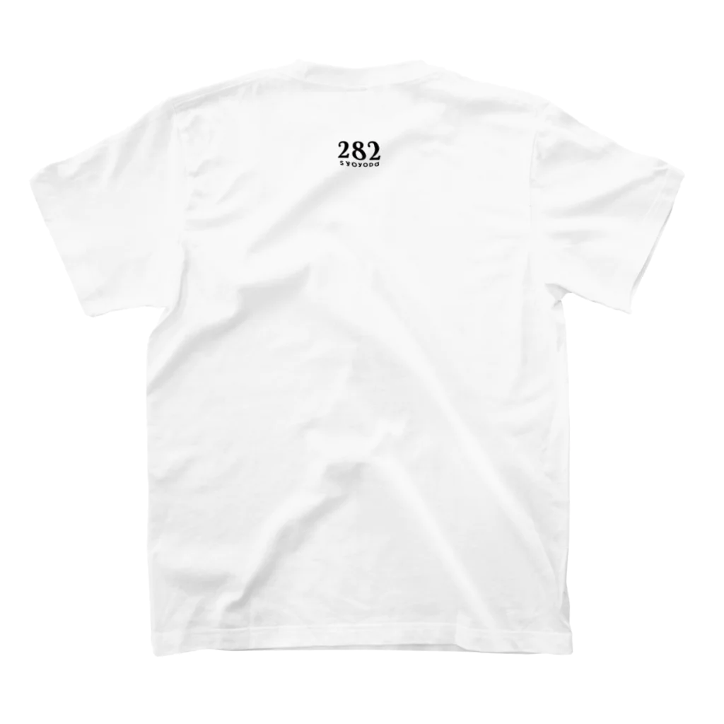 松洋堂/SYOYODO　SUZURI店の【ドーナツ倶楽部】オリジナルTシャツA Regular Fit T-Shirtの裏面