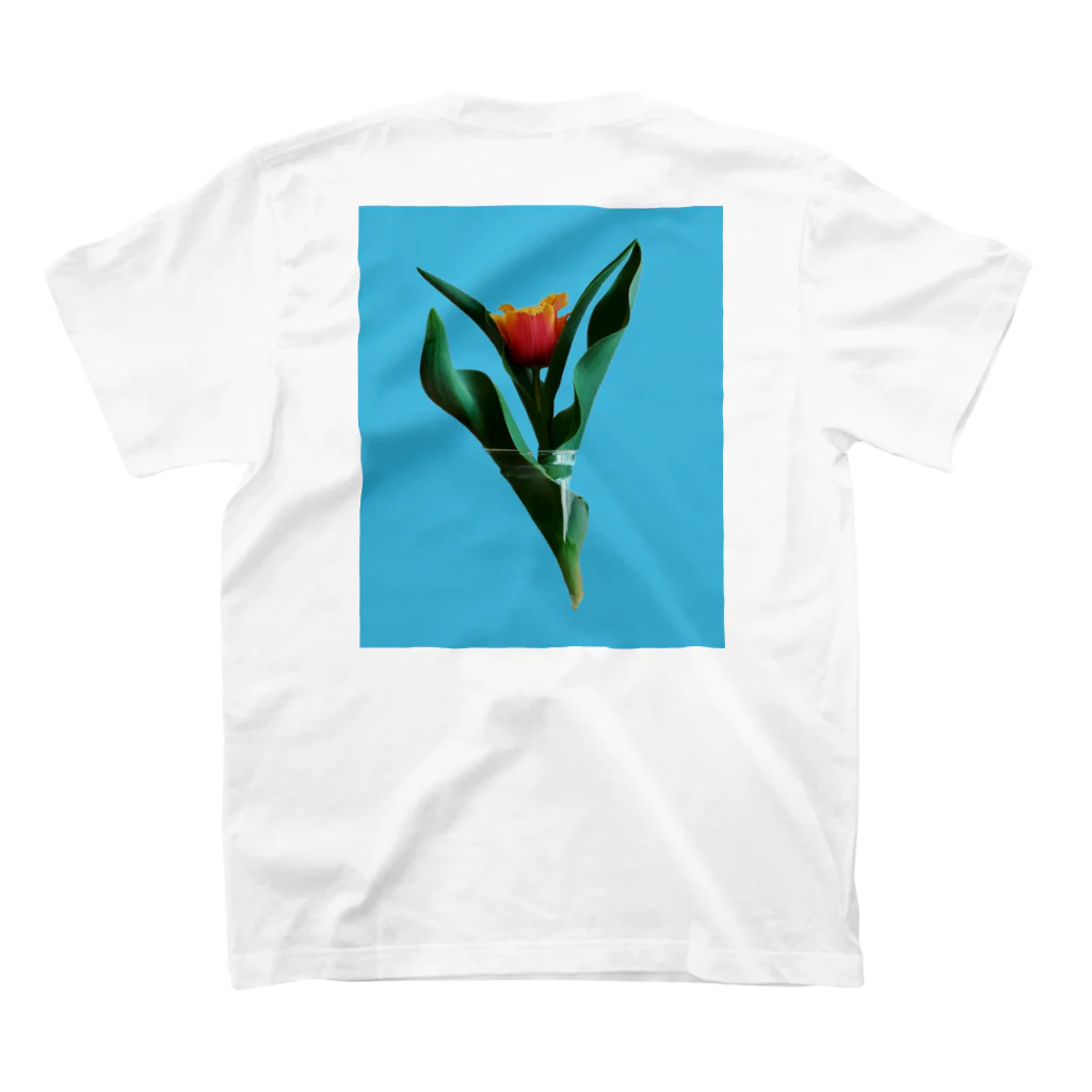 CALAKUEN(SOIL)の<back print>Tulipa cv. lambada スタンダードTシャツの裏面