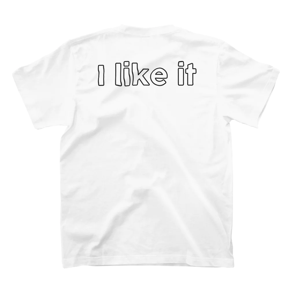 loveapplefactoryのDeBarge I like it スタンダードTシャツの裏面