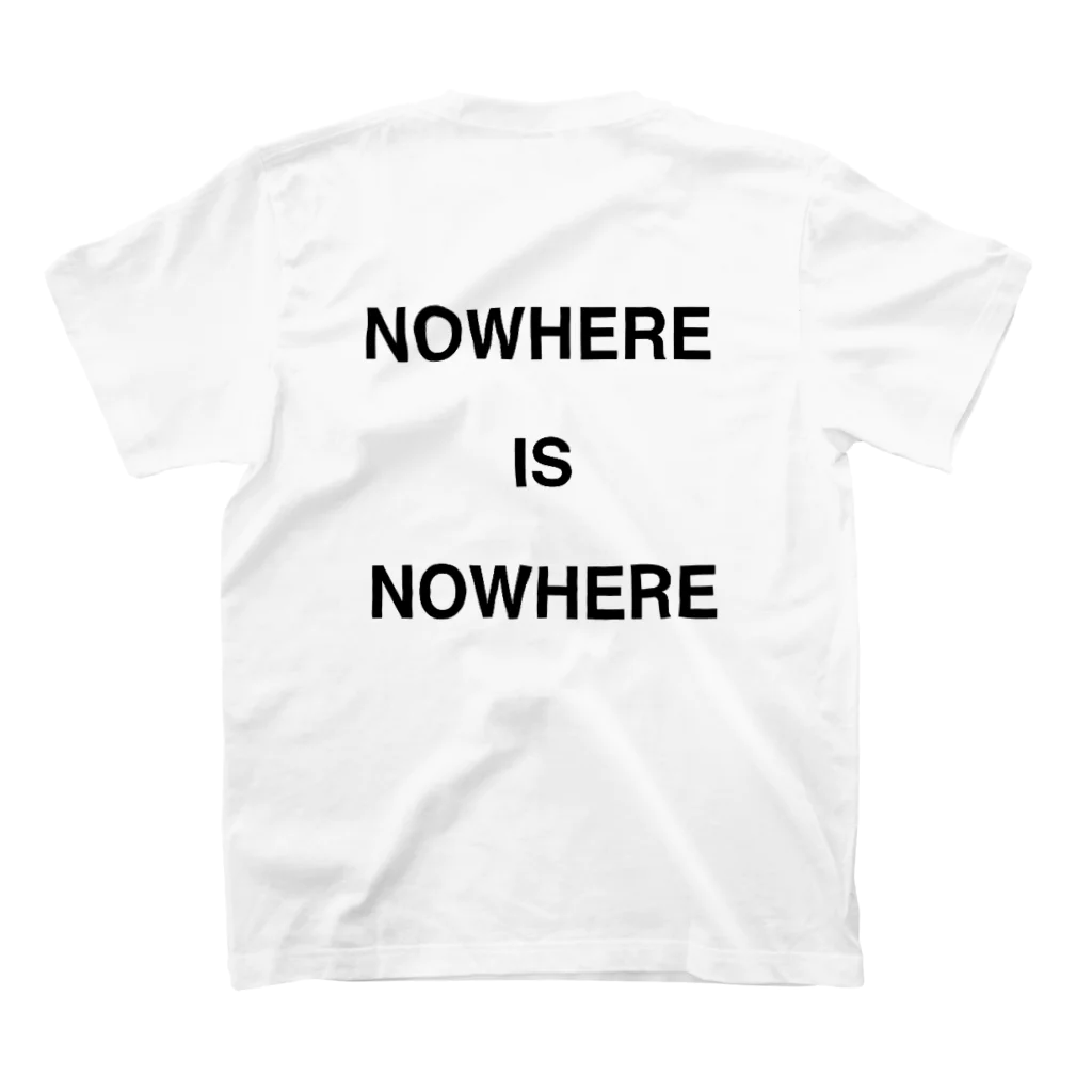 NOWHERE IS NOWHEREのNOWHERE IS NOWHERE Regular Fit T-Shirtの裏面