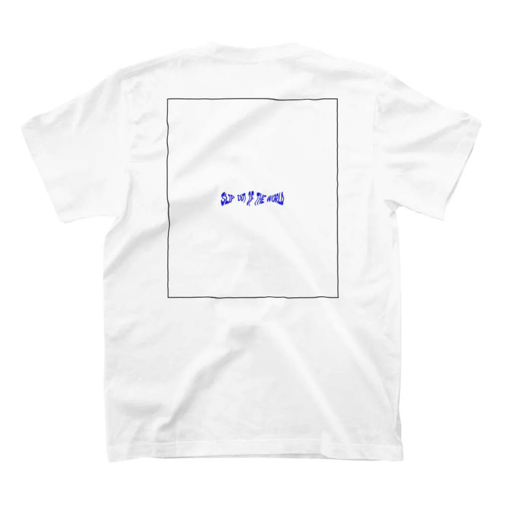 slip_out_of_the_worldのSLIP OUT OF THE WORLD Regular Fit T-Shirtの裏面