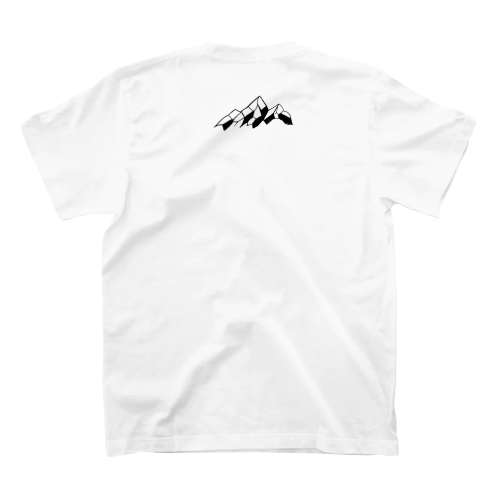 Mountain Limp BuckのBasic Logo スタンダードTシャツの裏面