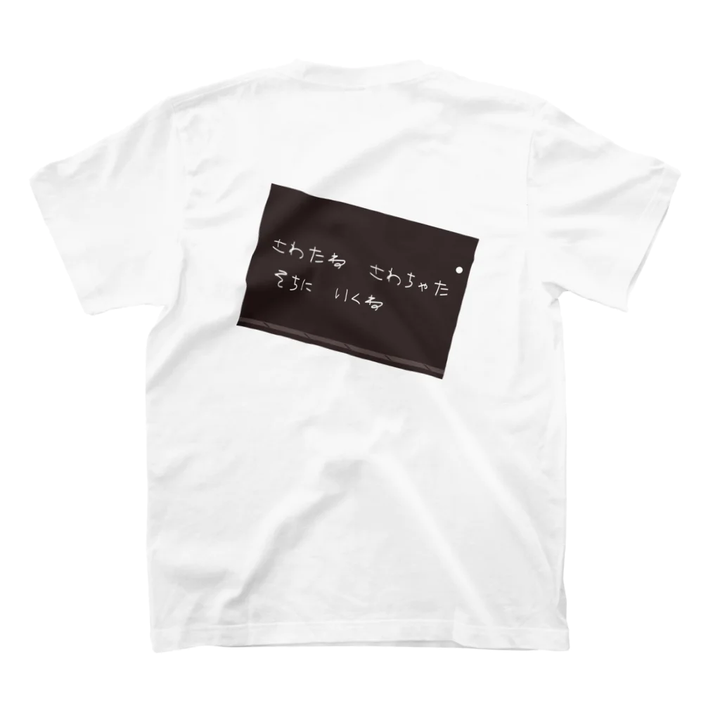 魚の目玉 SUZURI店のSCP-192-JP 私達のTOKYO Regular Fit T-Shirtの裏面