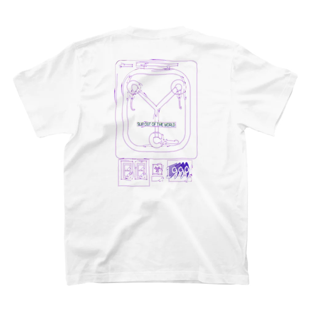 slip_out_of_the_worldの1.21 GIGAWATTS スタンダードTシャツの裏面