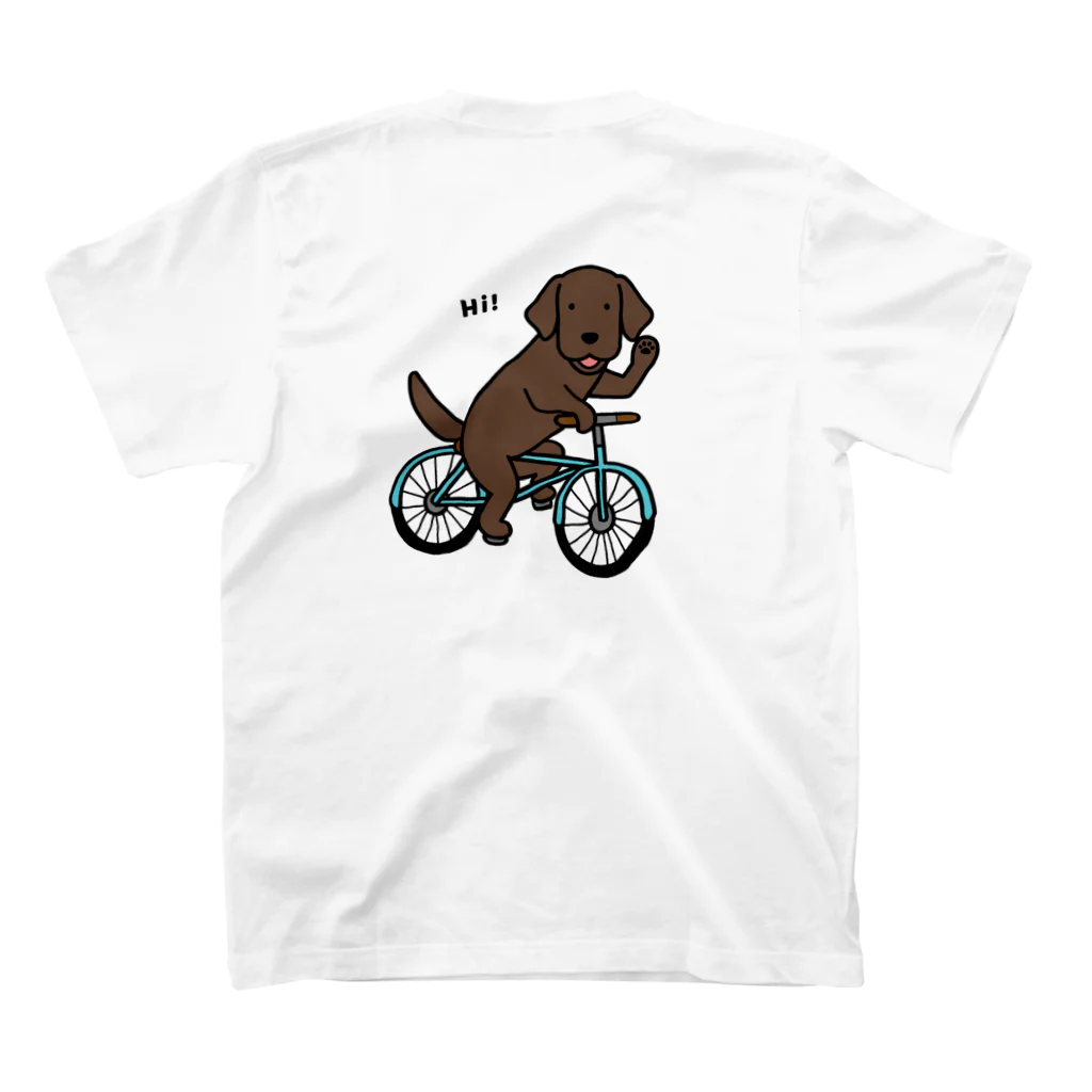 efrinmanのbicycleラブ チョコ（両面） スタンダードTシャツの裏面