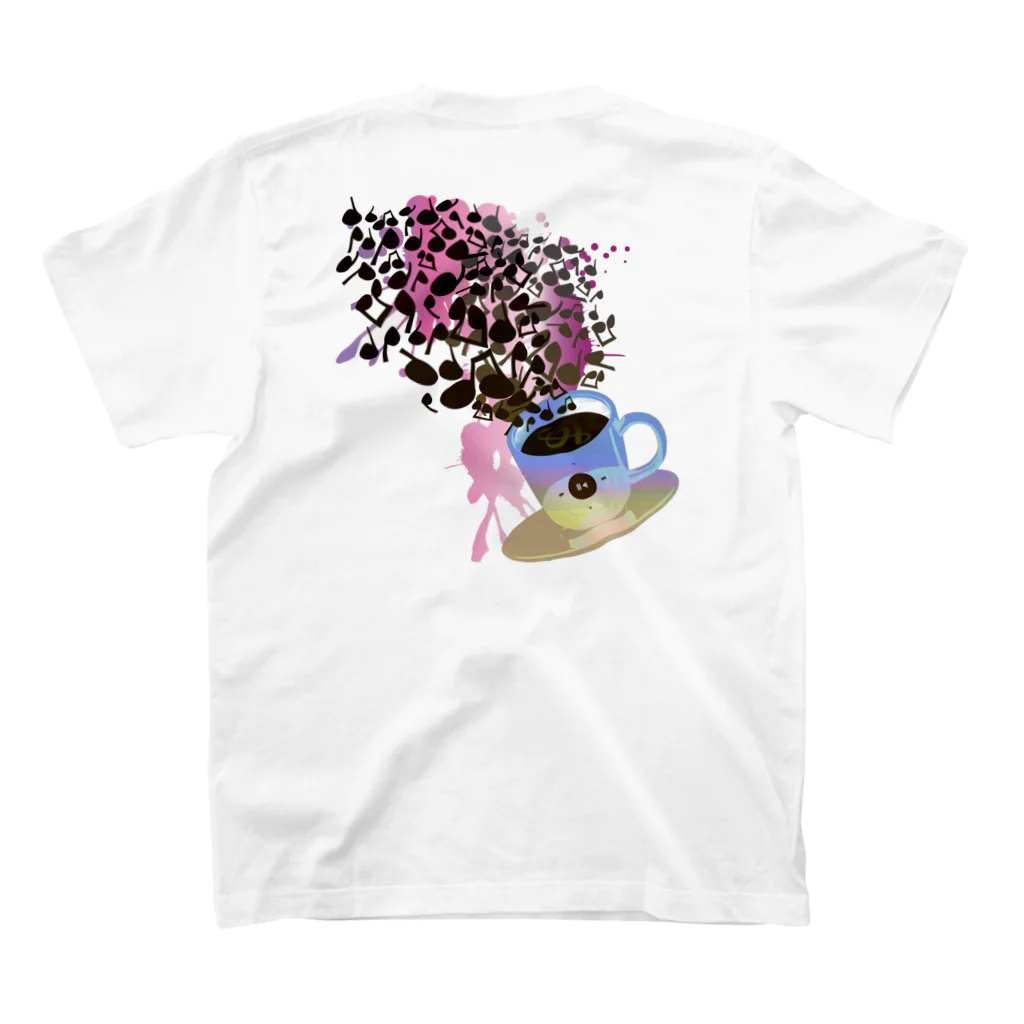 AURA_HYSTERICAのHumming_Tunes スタンダードTシャツの裏面