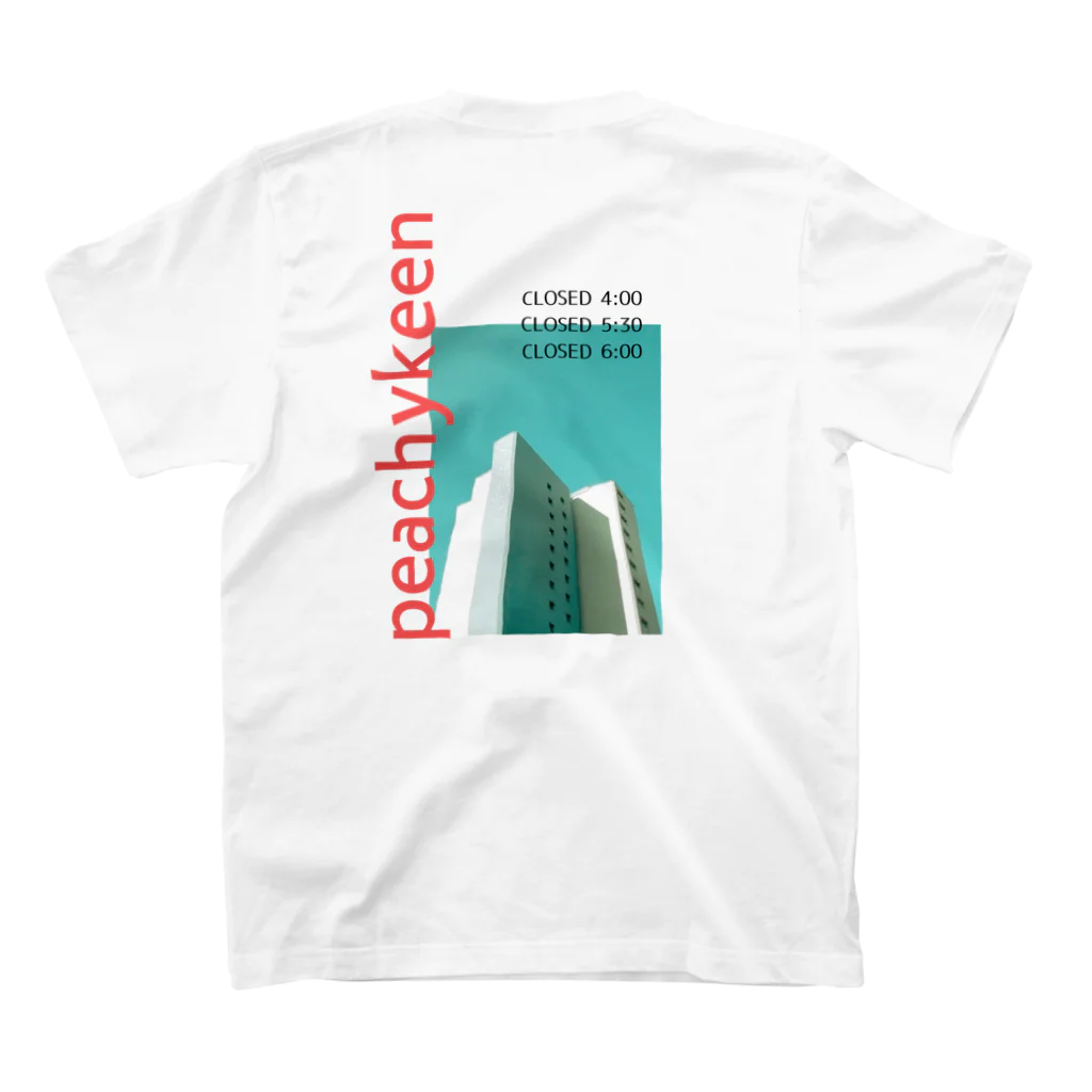 hina moritaのCITY スタンダードTシャツの裏面