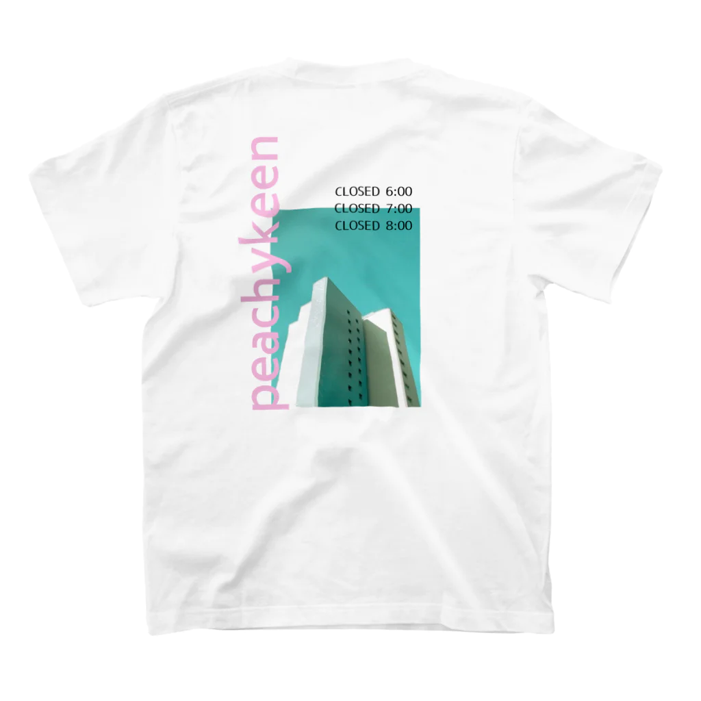 hina moritaのcitypink スタンダードTシャツの裏面