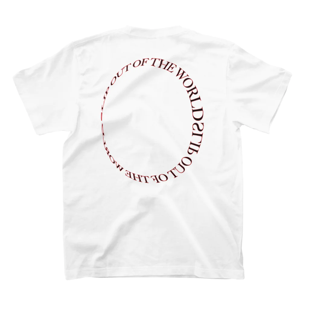 slip_out_of_the_worldの01.06.19 スタンダードTシャツの裏面