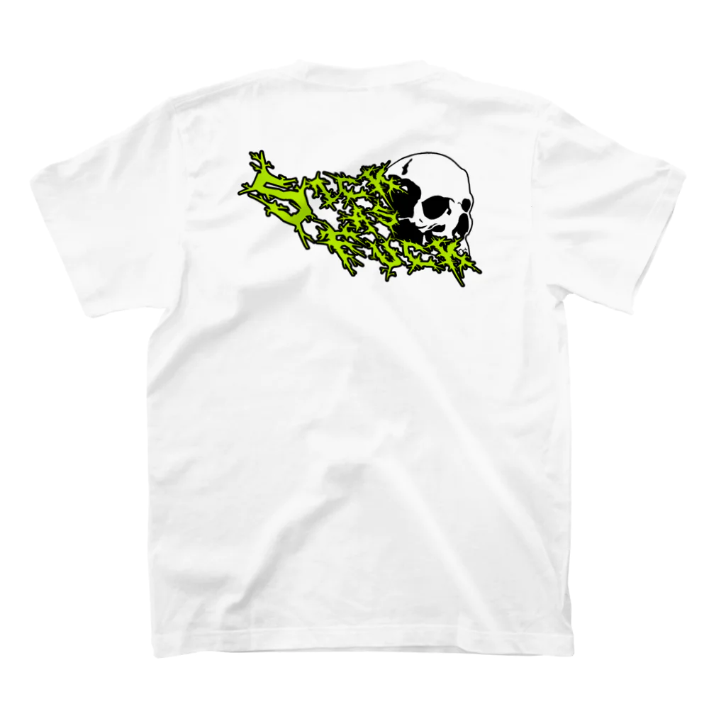 IT DesignのSkull Sick スタンダードTシャツの裏面