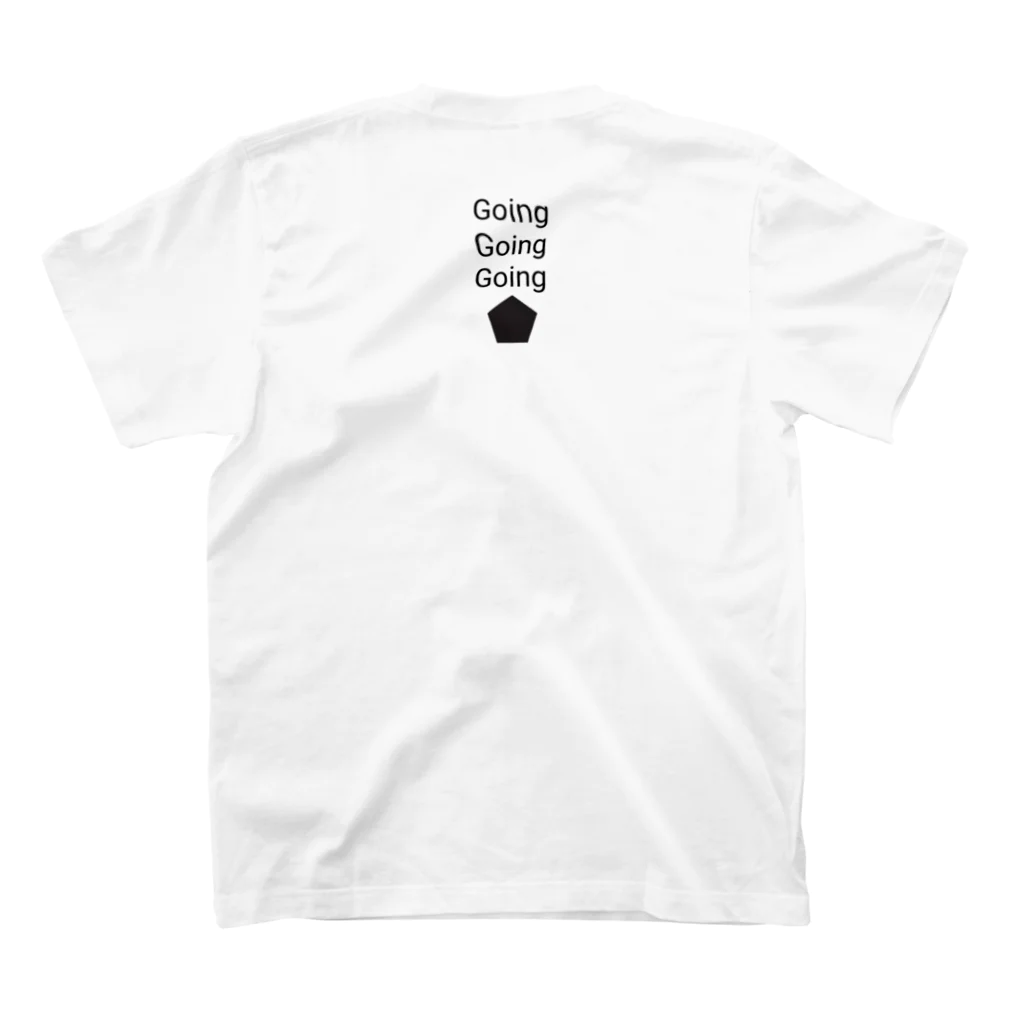 NERO屋のGoing(両面プリント) スタンダードTシャツの裏面