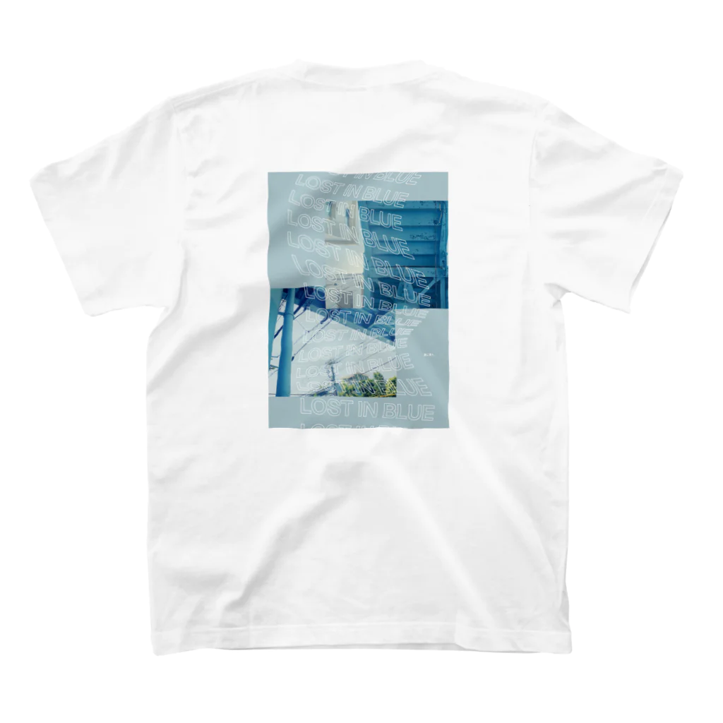 KUDOのLost in Blue スタンダードTシャツの裏面