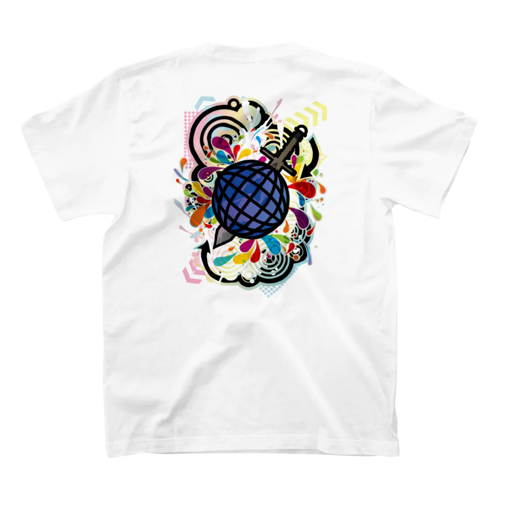 AURA_HYSTERICAのTHE_WORLD_IS_MINE スタンダードTシャツの裏面